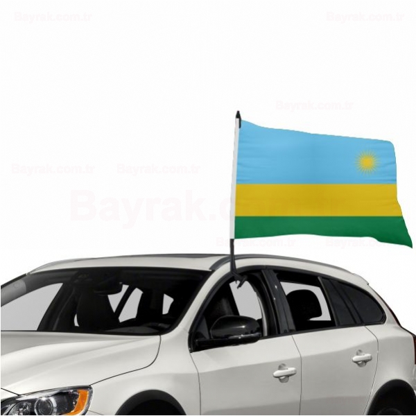 Ruanda zel Ara Konvoy Bayrak