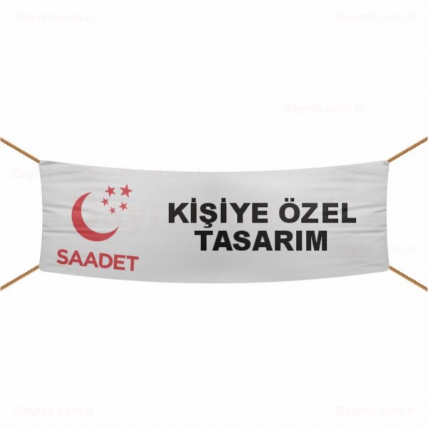 Saadet Partisi Afi ve Pankartlar