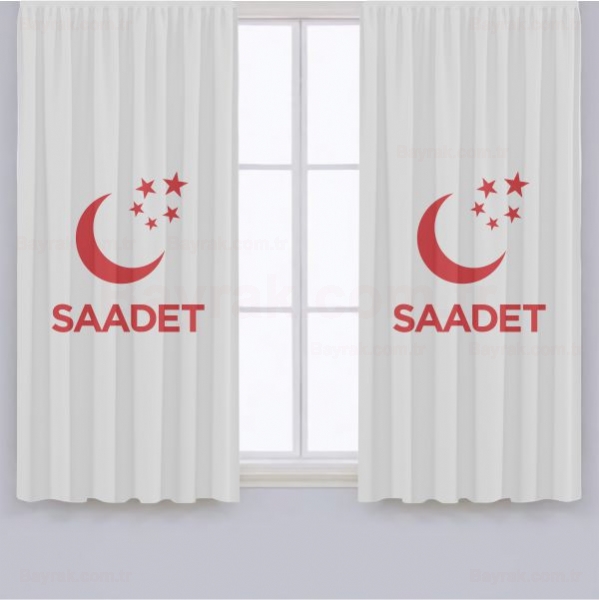 Saadet Partisi Saten Gnelik Perde