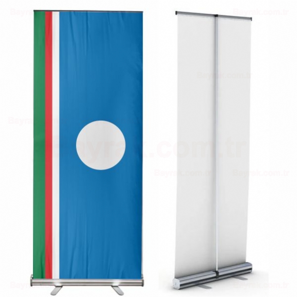 Saha Cumhuriyeti Roll Up Banner