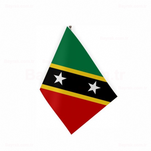 Saint Kitts ve Nevis Masa Bayrak