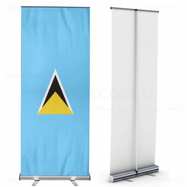 Saint Lucia Roll Up Banner