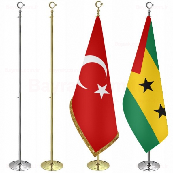 Sao Tome ve Principe Makam Bayrak