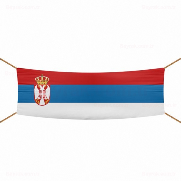 Srbistan Afi ve Pankartlar