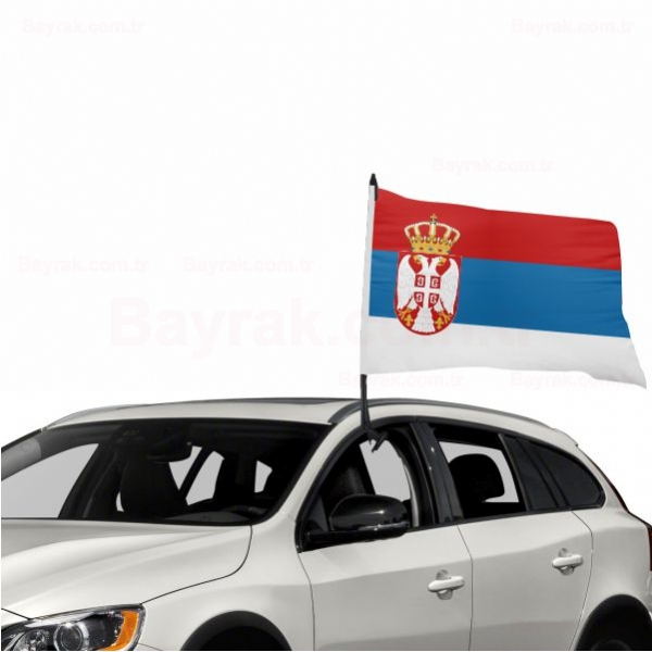 Srbistan zel Ara Konvoy Bayrak