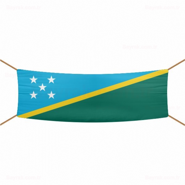 Solomon Adalar Afi ve Pankartlar