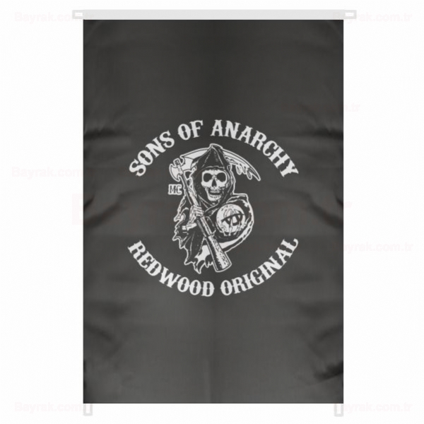 Sons of Anarchy Redwood Original Bina Boyu Bayrak