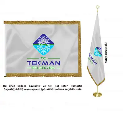 Tekman Belediyesi Saten Makam Bayra