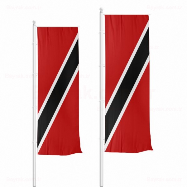 Trinidad ve Tobago Dikey ekilen Bayrak