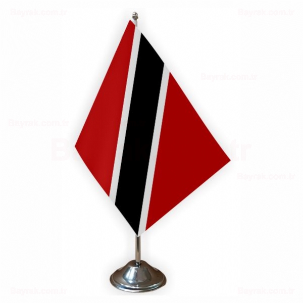 Trinidad ve Tobago Tekli Masa Bayrak