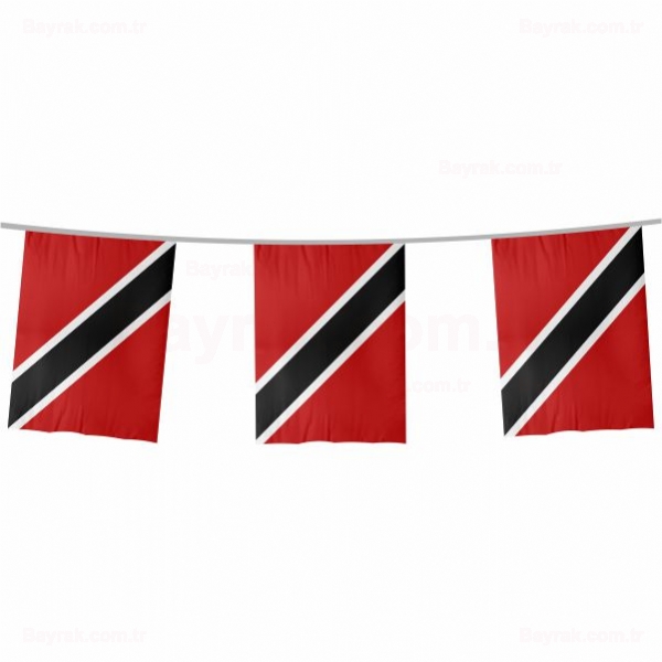 Trinidad ve Tobago pe Dizili Bayrak