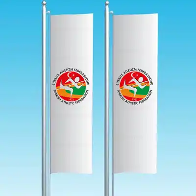 Trkiye Atletizm Federasyonu Dikey ekilen Bayraklar
