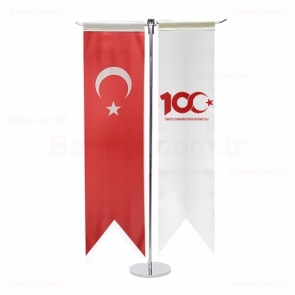 Trkiye Cumhuriyetinin 100.Yl T Masa Bayrak
