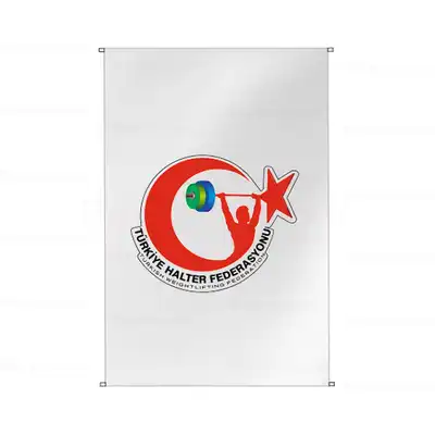 Trkiye Halter Federasyonu Bina Boyu Bayrak