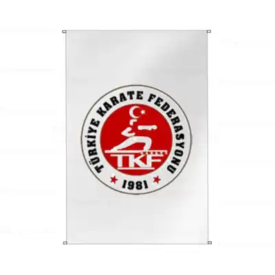 Trkiye Karate Federasyonu Bina Boyu Bayrak