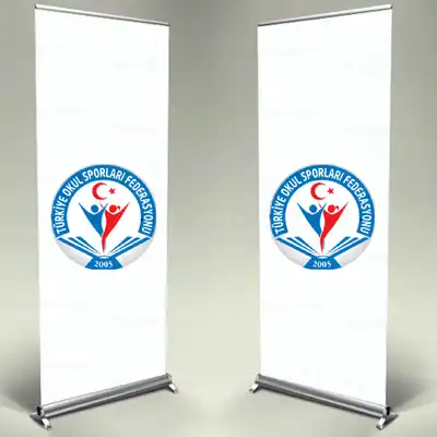 Trkiye Okul Sporlar Federasyonu Roll Up Banner