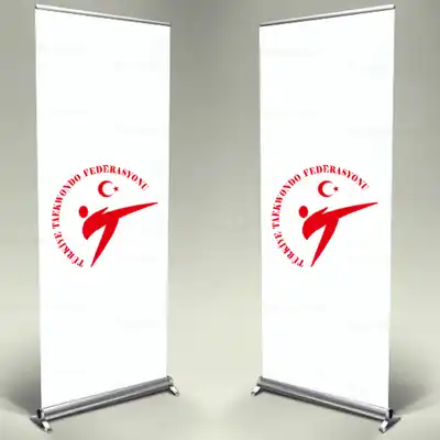 Trkiye Taekwondo Federasyonu Roll Up Banner