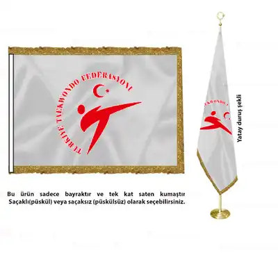 Trkiye Taekwondo Federasyonu Saten Makam Bayra