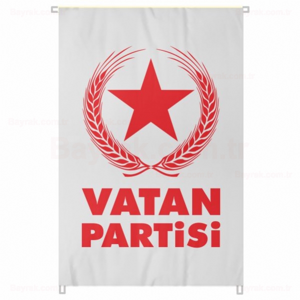 Vatan Partisi Bina Boyu Bayrak