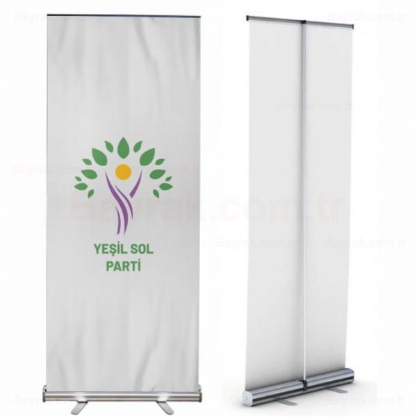 Yeil Sol Parti Roll Up Banner