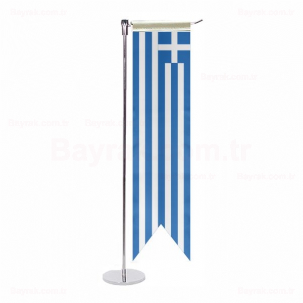 Yunanistan L Masa Bayrak