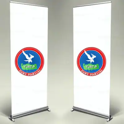 Yurt Partisi Roll Up Banner