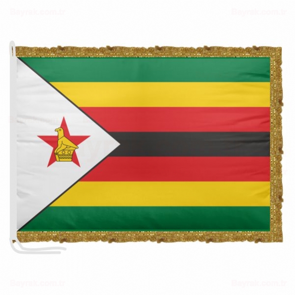 Zimbabve Saten Makam Bayrak