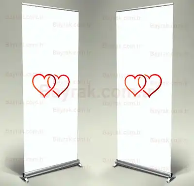 Evlilik Teklifi Pankart Yaptrma Roll Up Banner