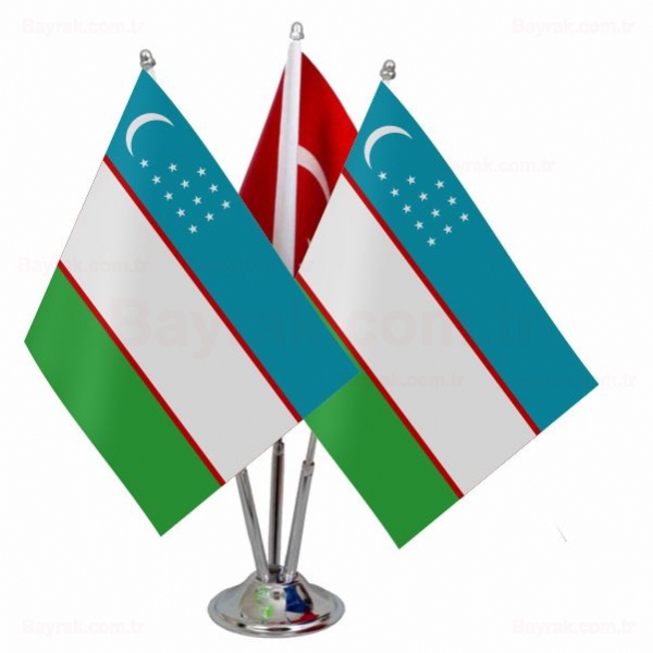zbekistan 3 l Masa Bayrak